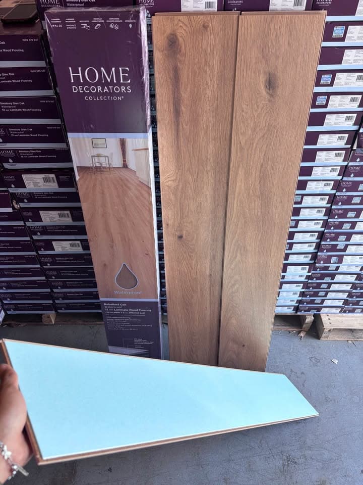 Nobelford Oak 12mm T x 7.56 in. W Waterproof Laminate Wood Flooring — photo 4