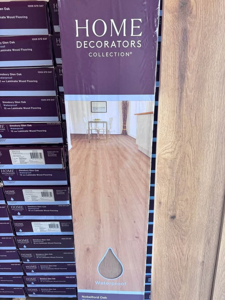 Nobelford Oak 12mm T x 7.56 in. W Waterproof Laminate Wood Flooring — photo 6