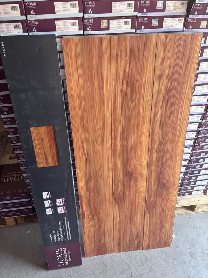 Akamu Koa 12 MIL x 7 in. W x 48 in. L Waterproof Click Lock Luxury Vinyl Plank Flooring — photo 3